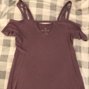 Ribbed American eagle top